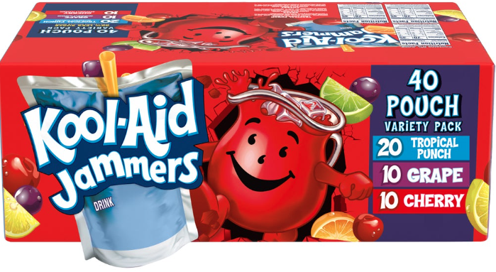 Kool-Aid, Jammers, Variety Pack.  (40 ct) 6.75 fl oz